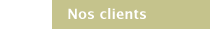 Nos clients